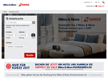Tablet Screenshot of hotels-swiss.com